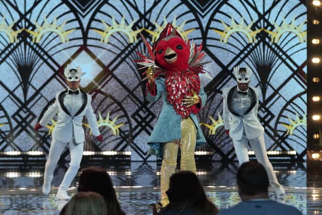 From Bandicoot TV

The Masked Singer: SR2: Ep8 on ITV

Pictured: Aston Merrygold.