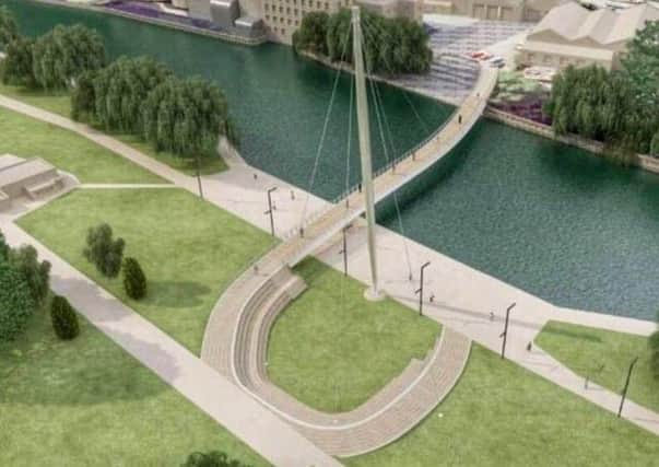 A bridge over the River Nene is due to be built