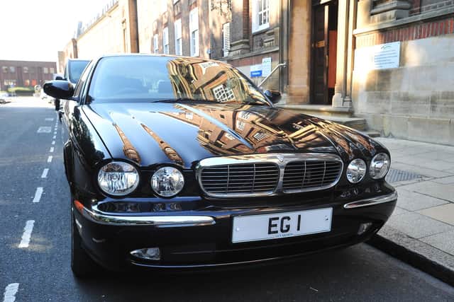 The Mayor of Peterborough's Jaguar