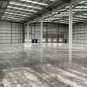 The new warehouse at Gateway 46, which has just been completed.
