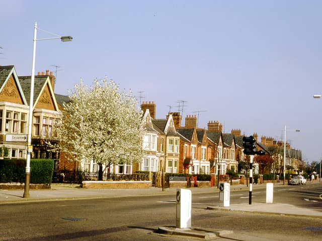 The junction of Burghley Road and Lincoln Road.