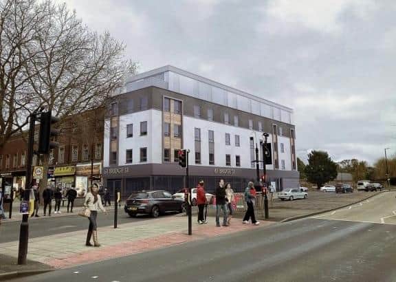Plans for co-living accommodation above the former Poundland store in Bridge Street
