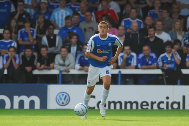 Scott Wootton in his Posh days.