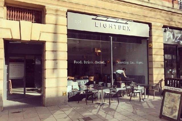 A new pod is due to open outside the Lightbox Cafe