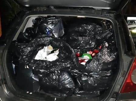 Some of the suspected stolen goods. Pic: Cambs police