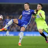 John Terry in action for Chelsea against Posh in a 2017 FA Cup tie at London Road.