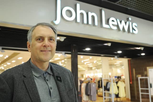 Gary Roundtree, head of branch at John Lewis Peterborough. EMN-190521-125215009