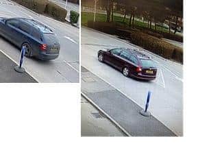 Police are appealing for information on the two Skodas