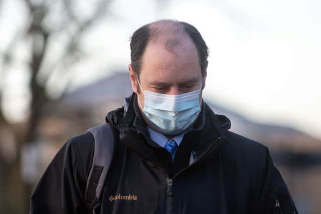 Andrew Wheeler arrives at Peterborough Crown Court. PA Wire/PA Images.