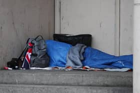Fewer people were sleeping rough in Peterborough last autumn, snapshot figures suggest. Photo: PA EMN-211203-102102001