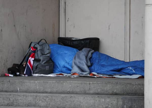 Fewer people were sleeping rough in Peterborough last autumn, snapshot figures suggest. Photo: PA EMN-211203-102102001