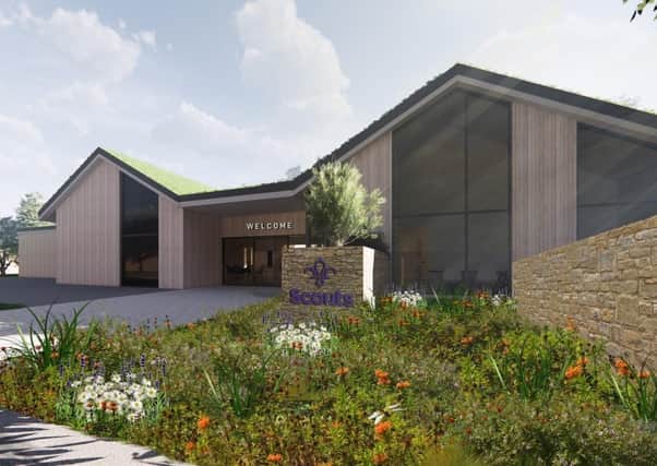 The proposed design of the new Stamford Scout Hut. EMN-210316-103633001