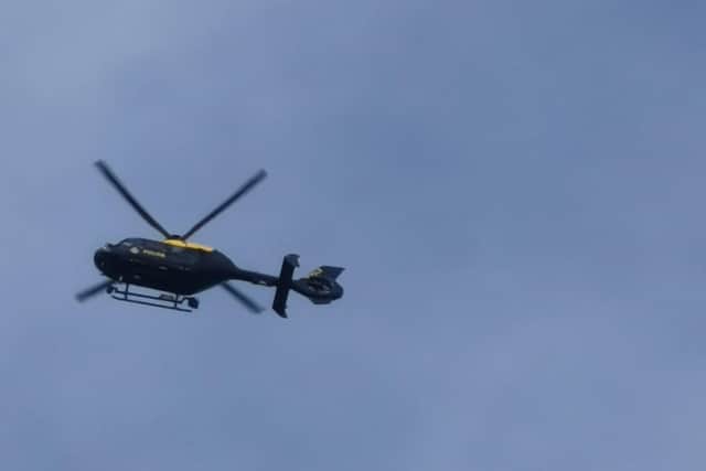 A Police helicopter was heard over Fletton and Longthorpe early this morning (April 5) Picture: Andrew Crotty