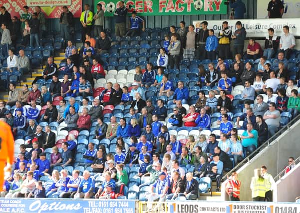 Posh fans have been able to watch one League One match at the Weston Homes Stadium this season, v Rochdale in Decembe.