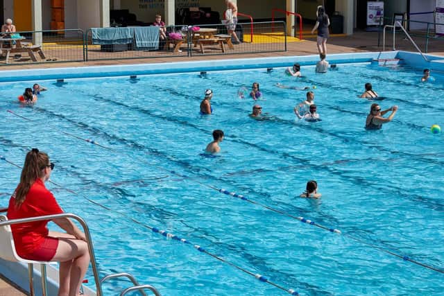 The Lido opens again on Monday next week