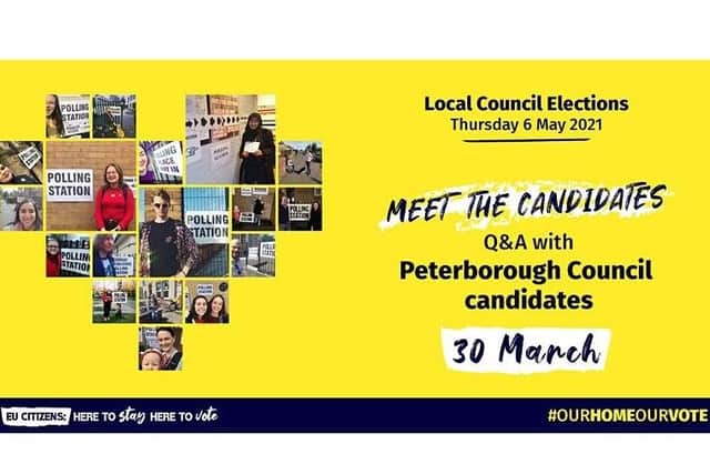 A hustings in Peterborough has been organised by the3milion