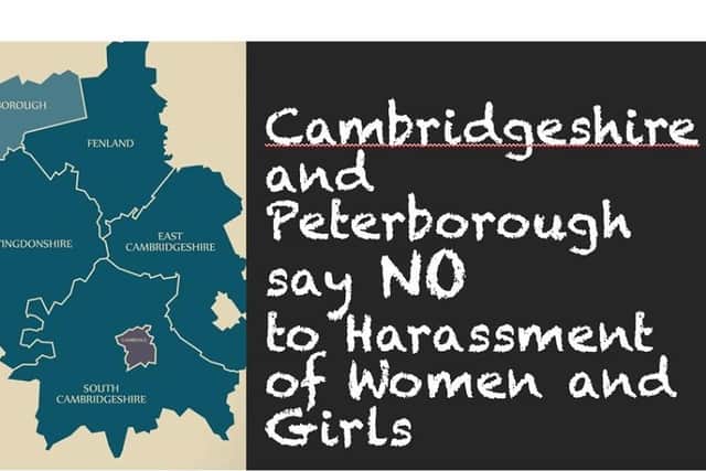 A 'harassment map' has been created by the Cambridgeshire and Peterborough says no to Harassment of Women and Girls Facebook group
