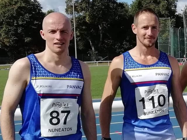 Dave Brown (left) and Sean Reidy will be key performers in the Peterborough Nene Valley Masters team.