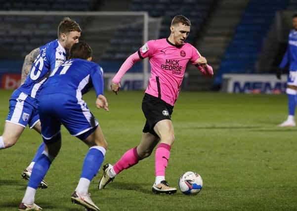 Posh star Jack Taylor has recovered from injury.