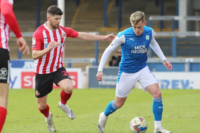 Posh star Sammie Szmodics is expected to miss the game at Swindon.