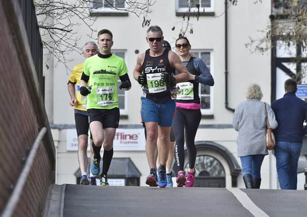 Runners in the 2019 Peterborough Marathon.