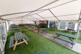 The Woolpack at Stanground getting ready for reopening