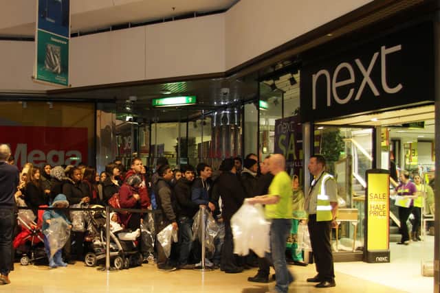 Next in Queensgate during the Boxing Day sales eight years ago. ENGEMN00120131227083606