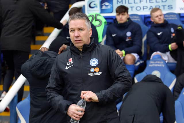 Posh boss Darren Ferguson.