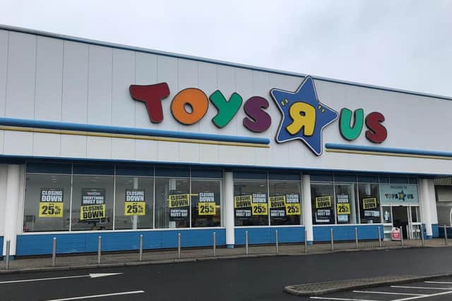 The former Toys R Us store in Bourges Boulevard, in Peterborough.