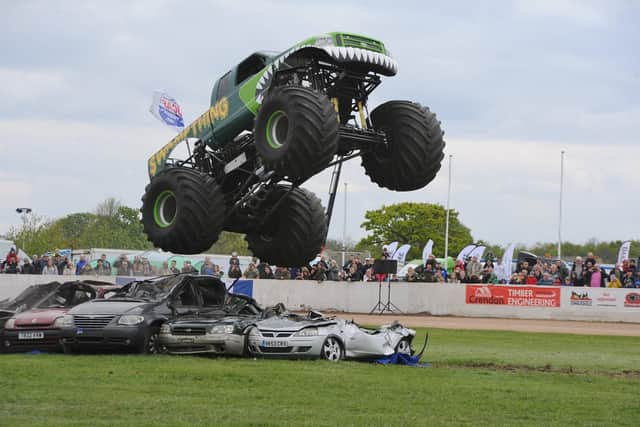Truckfest 2019 at the East of England Arena -   Monster trucks EMN-190705-083540009