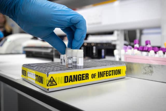 Coronavirus testing (Photo by Jane Barlow - WPA Pool/Getty Images)