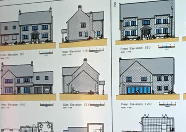 The proposed houses in Wansford have been given planning approval