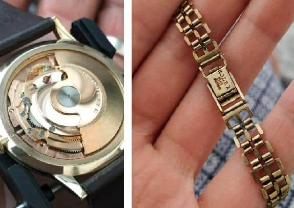 Jewellery which was stolen in the burglary