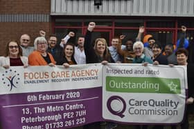 Focus Care Agency celebrates its top rating