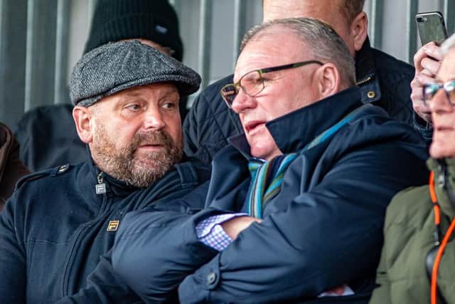 Former Posh and Stamford boss Steve Evans watched Stamford v Spalding. Photo: Dan Allen.