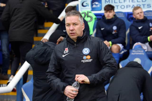 Posh boss Darren Ferguson has contigency plans in place to cope with the coronavirus threat,