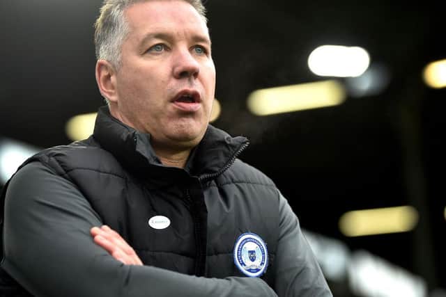 Peterborough United boss Darren Ferguson