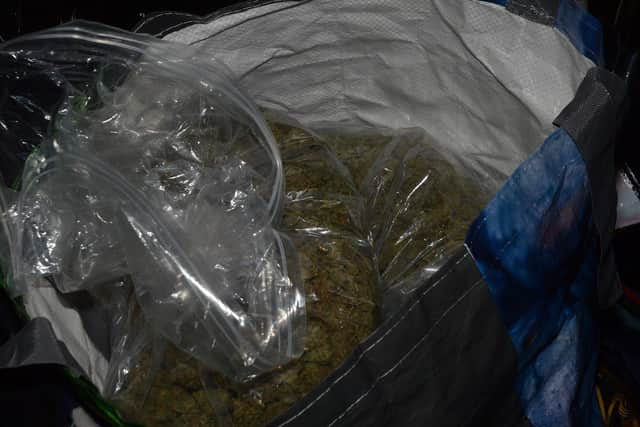 Drugs found at the address