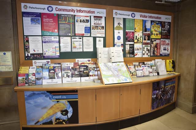 The new look visitor information centre