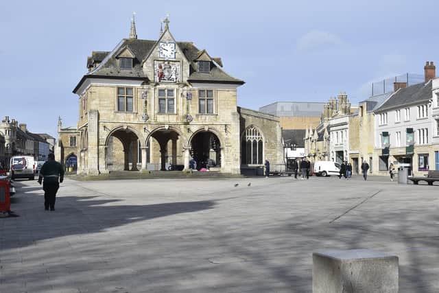 Cathedral Square has been largely deserted due to the coronavirus