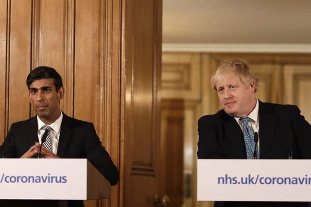 Chancellor Rishi Sunak and PM Boris Johnson vow to help businesses.