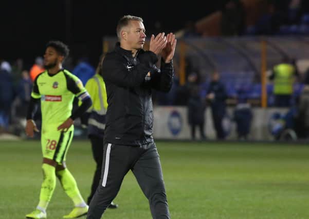 Posh boss Darren Ferguson is delighted with the attitude of his players.