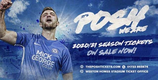Posh have extended the first season ticket discount period for next season.
