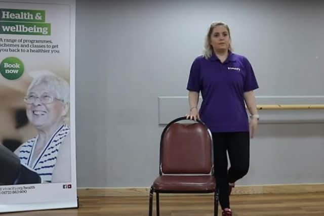A Vivacity at Home workout video