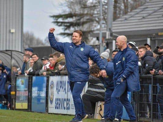 Peterborough Sports manager Jimmy Dean