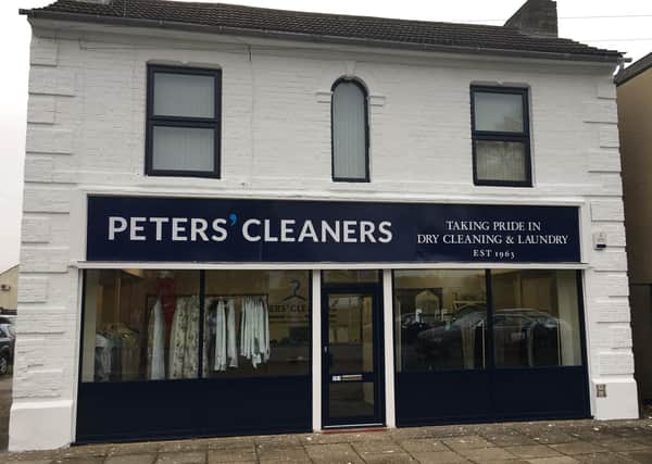 Peters' Cleaners.