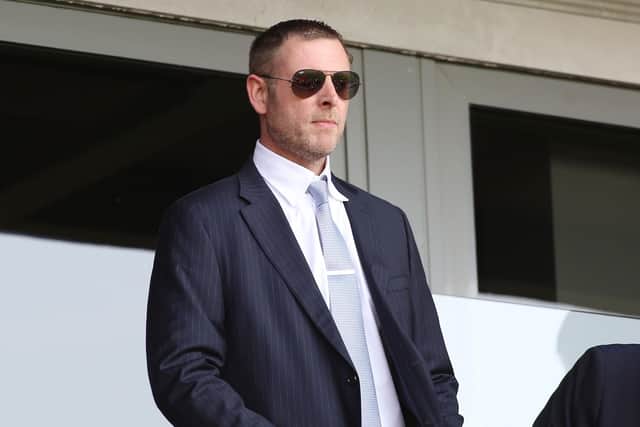 Posh chairman Darragh MacAnthony.