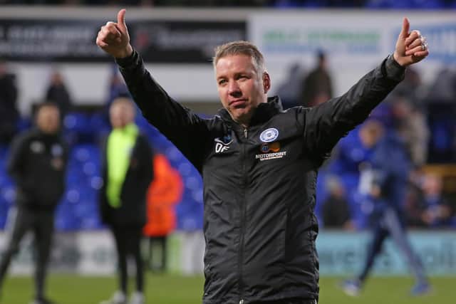 Posh boss Darren Ferguson.