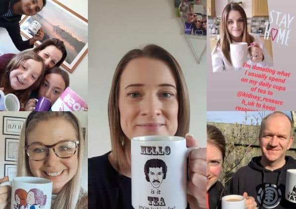 Kidney Research UK is asking supporters to share a #mugshot selfie