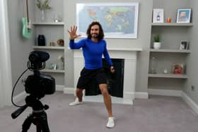 Joe Wicks, aka The Body Coach, teaches the UK's school children physical education live via YouTube on March 23, 2020 from his home in London, England. (Photo by The Body Coach via Getty Images) SUS-200326-151227003